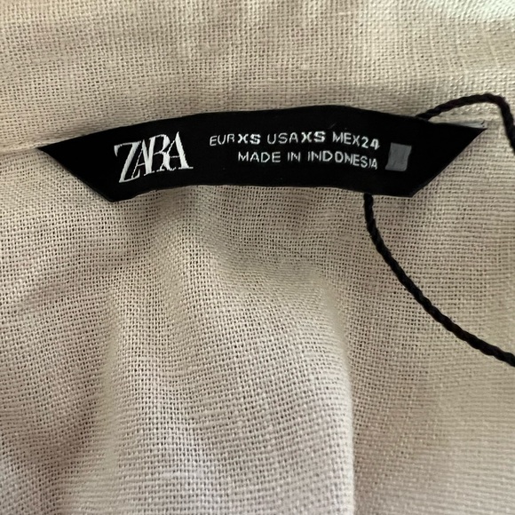 Zara Linen Dress - Picture 4 of 4